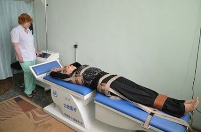 tërheqje kurrizore për osteokondrozën e kraharorit